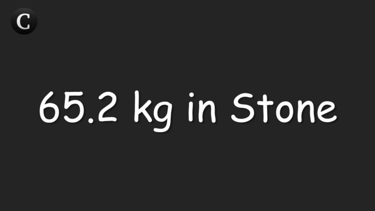 65.2 kg in Stone