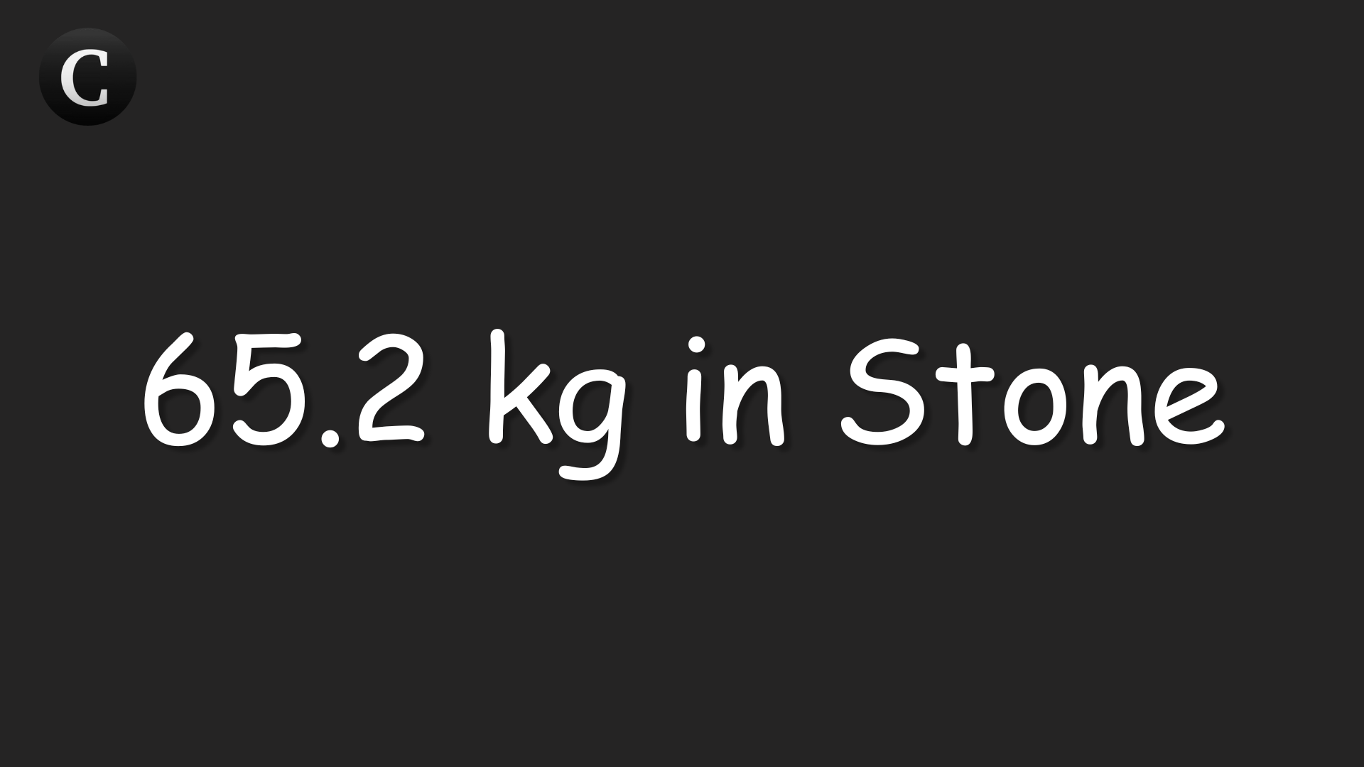 65.2 kg in Stone