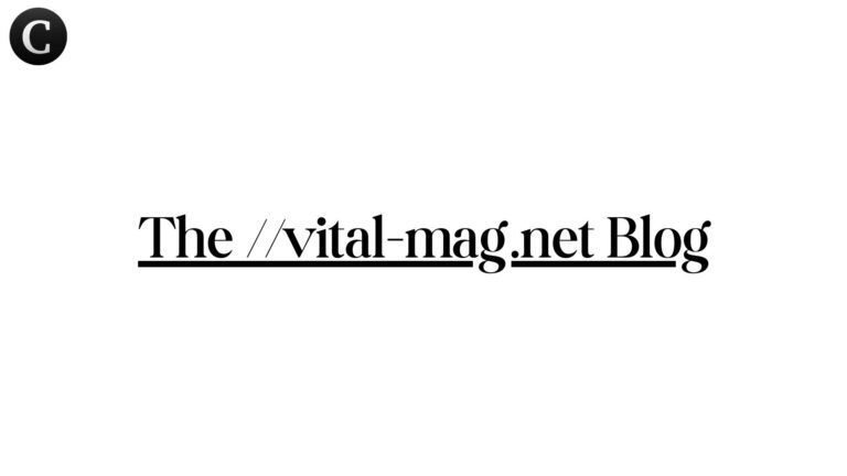 The //vital-mag.net Blog
